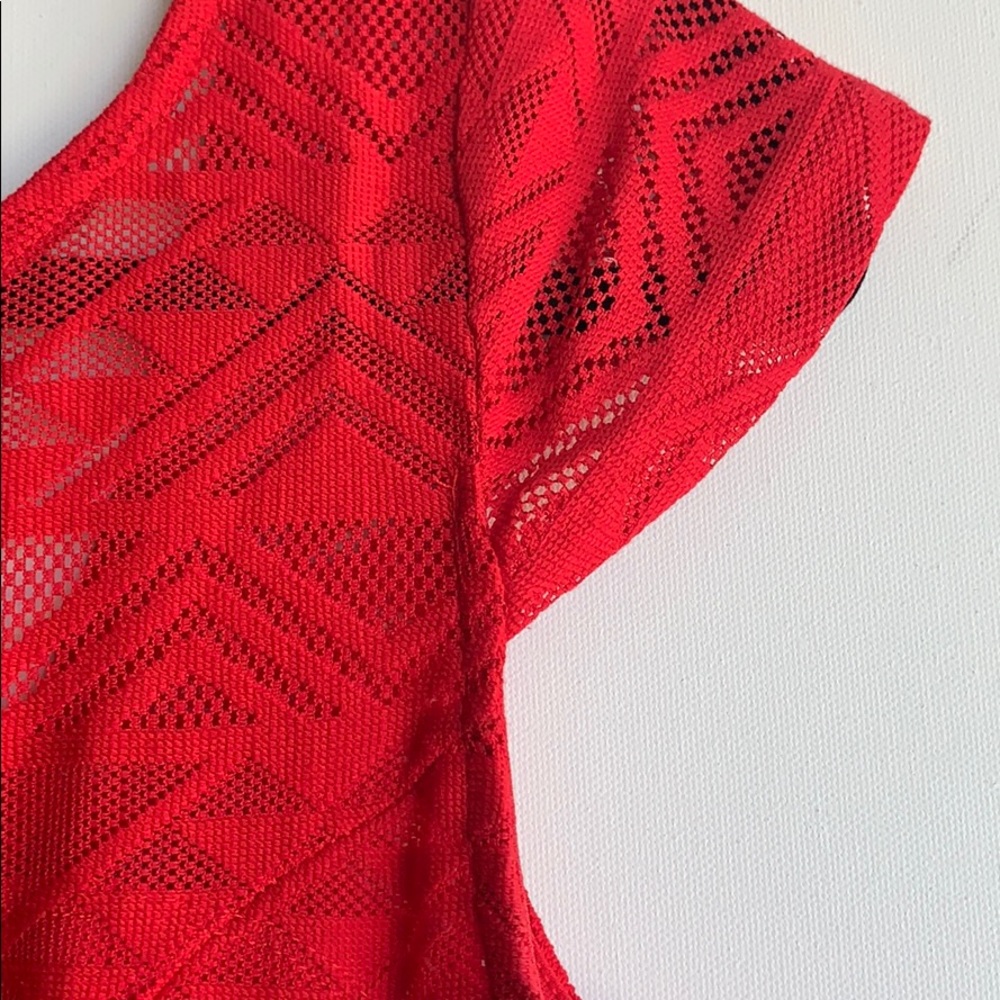 🛍🛍Red Dress Size Medium - Picture 7 of 8